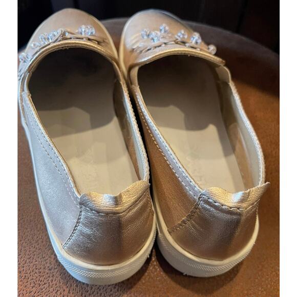 Flexx sneak blossom sneakers size 8 metallic blush - Picture 10 of 15